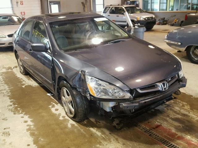 1HGCM56614A085815 - 2004 HONDA ACCORD EX GRAY photo 1