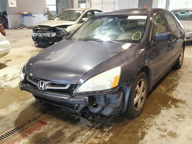 1HGCM56614A085815 - 2004 HONDA ACCORD EX GRAY photo 2