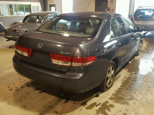 1HGCM56614A085815 - 2004 HONDA ACCORD EX GRAY photo 4