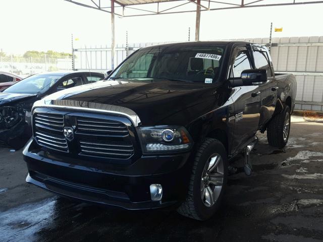 1C6RR6MT8ES209901 - 2014 RAM 1500 SPORT BLACK photo 2