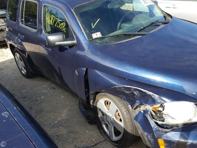 3GNBAADB4AS602635 - 2010 CHEVROLET HHR LS Azul foto 9