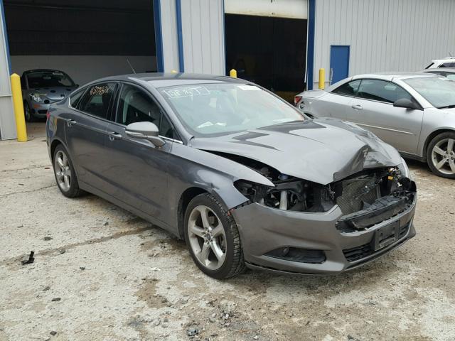 3FA6P0HR8DR146053 - 2013 FORD FUSION SE GRAY photo 1