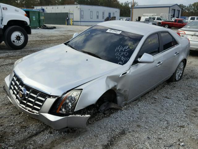 1G6DE5E5XD0111443 - 2013 CADILLAC CTS LUXURY SILVER photo 2