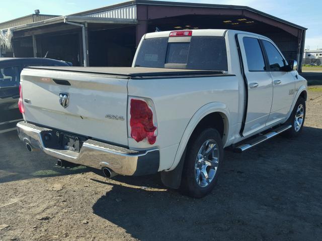 1C6RR7NT4GS205691 - 2016 RAM 1500 LARAM WHITE photo 4