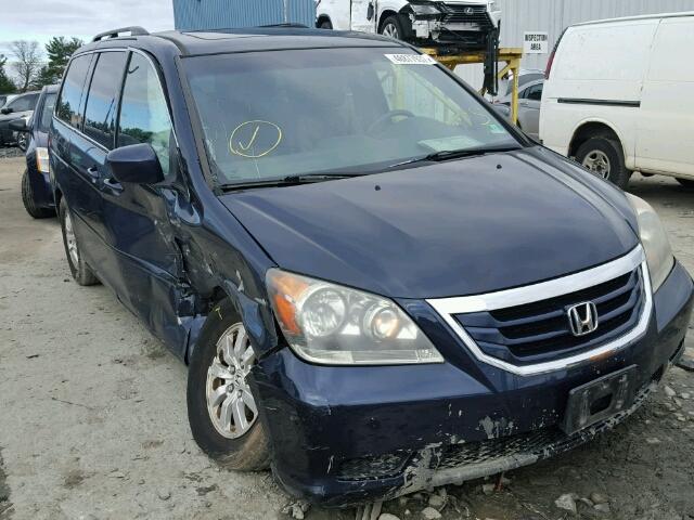 5FNRL38668B067871 - 2008 HONDA ODYSSEY EX BLUE photo 1