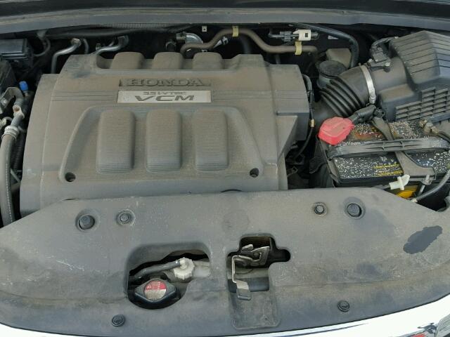 5FNRL38668B067871 - 2008 HONDA ODYSSEY EX BLUE photo 7