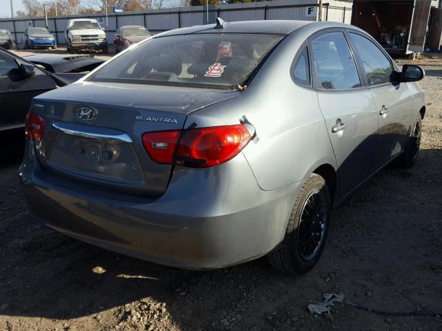 KMHDU4AD4AU843316 - 2010 HYUNDAI ELANTRA BL GREEN photo 4