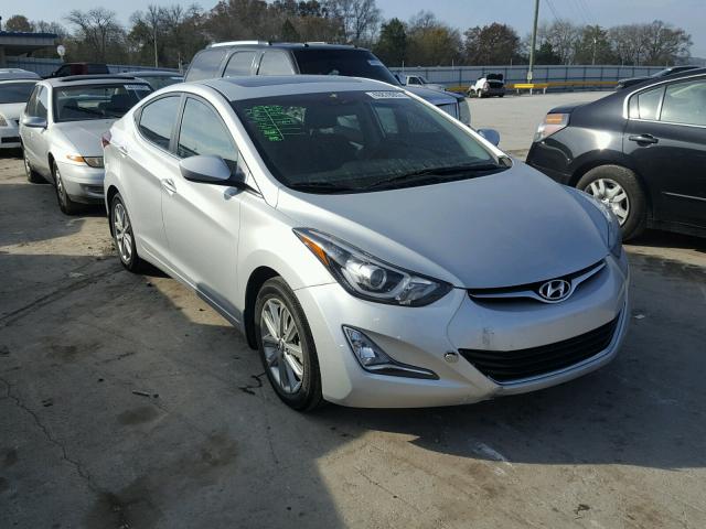 KMHDH4AE1FU357132 - 2015 HYUNDAI ELANTRA SE SILVER photo 1