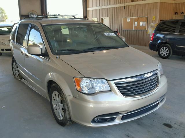 2C4RC1BG8ER357714 - 2014 CHRYSLER TOWN & COU GOLD photo 1