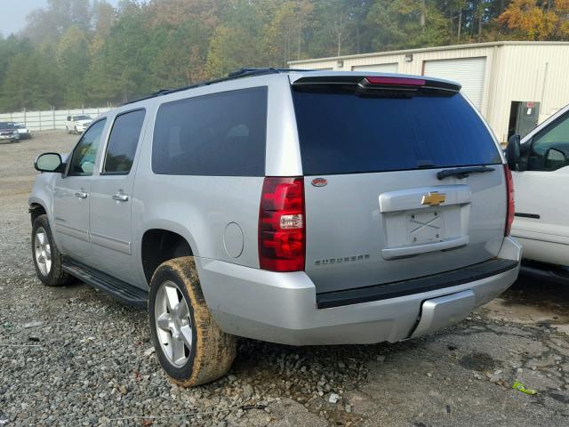 1GNSKHE7XDR183584 - 2013 CHEVROLET SUBURBAN K SILVER photo 3