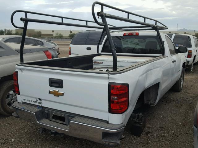 1GCNCPEH1EZ357811 - 2014 CHEVROLET SILVERADO WHITE photo 4