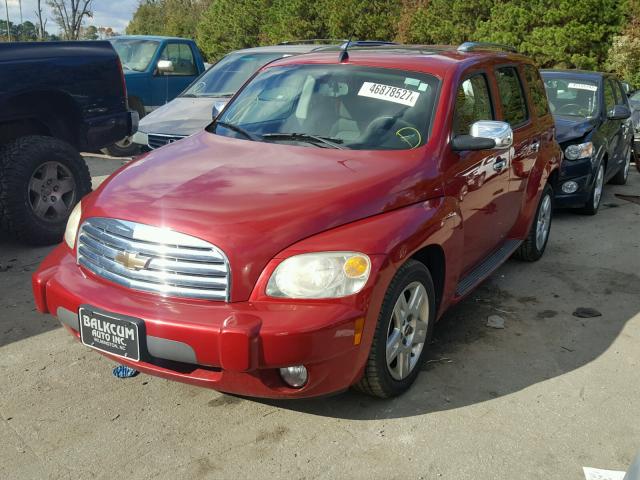 3GNBABDB4AS559940 - 2010 CHEVROLET HHR LT RED photo 2