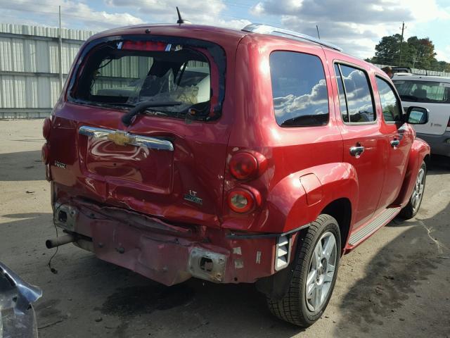 3GNBABDB4AS559940 - 2010 CHEVROLET HHR LT RED photo 4