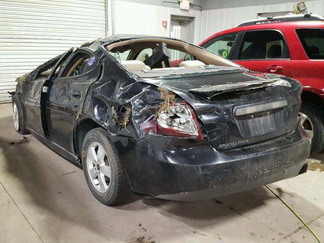 2G2WP552961252151 - 2006 PONTIAC GRAND PRIX BLACK photo 3