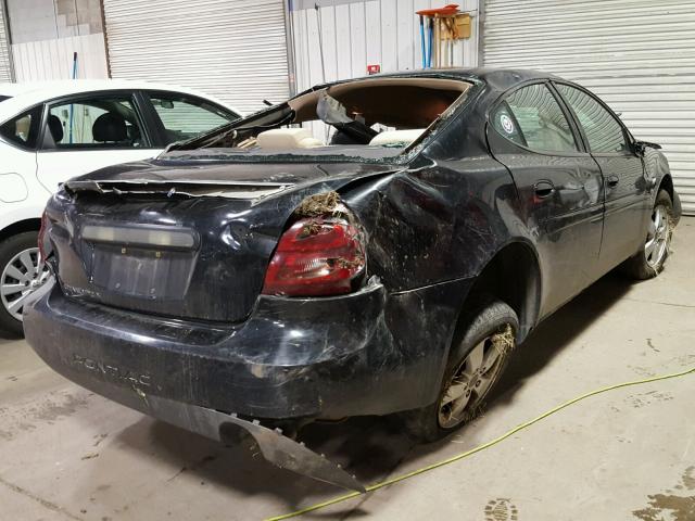 2G2WP552961252151 - 2006 PONTIAC GRAND PRIX BLACK photo 4