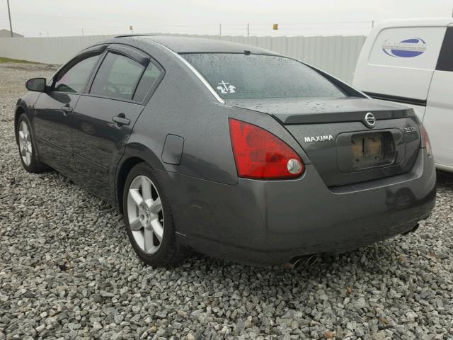 1N4BA41EX6C808957 - 2006 NISSAN MAXIMA SE GRAY photo 3