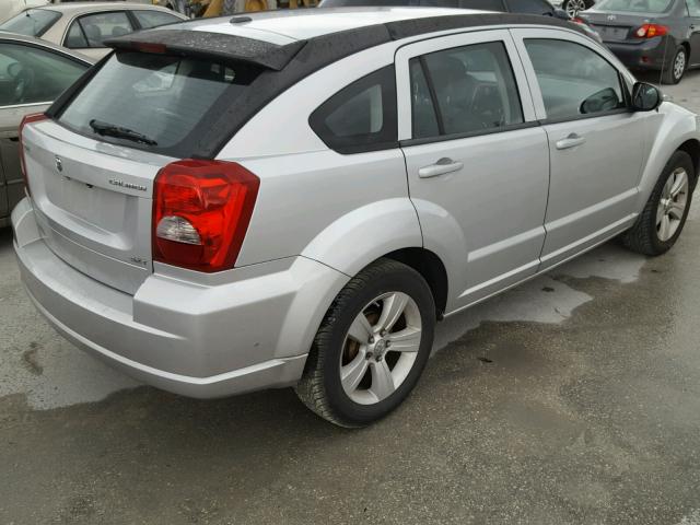 1B3CB4HA8AD591038 - 2010 DODGE CALIBER SX GRAY photo 4