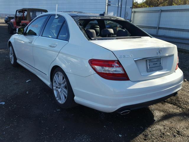 WDDGF54X98F056549 - 2008 MERCEDES-BENZ C 300 白色 照片 3