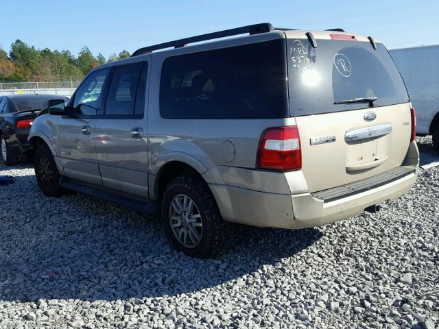 1FMFK15558LA18224 - 2008 FORD EXPEDITION GOLD photo 3