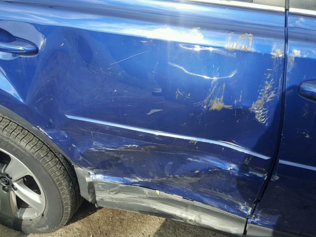 2T3RFREVXFW294297 - 2015 TOYOTA RAV4 XLE BLUE photo 9