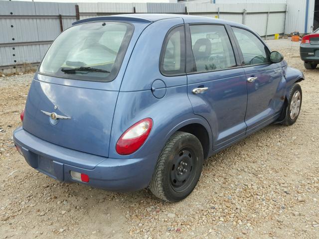 3A4FY48B56T310912 - 2006 CHRYSLER PT CRUISER BLUE photo 4