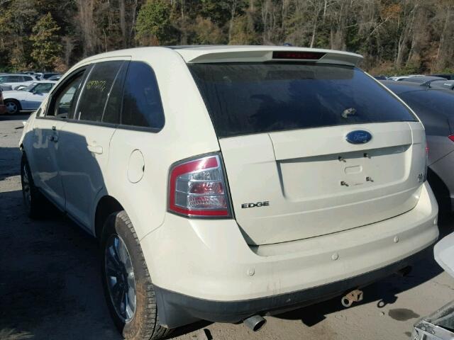 2FMDK49C77BA65366 - 2007 FORD EDGE SEL P BEIGE photo 3