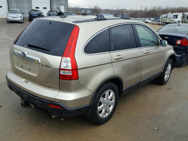 5J6RE48708L042979 - 2008 HONDA CR-V EXL 金色 照片 4