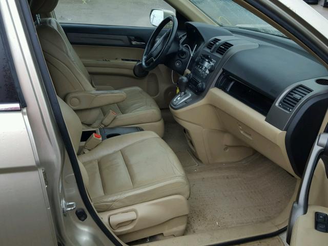 5J6RE48708L042979 - 2008 HONDA CR-V EXL 金色 照片 5
