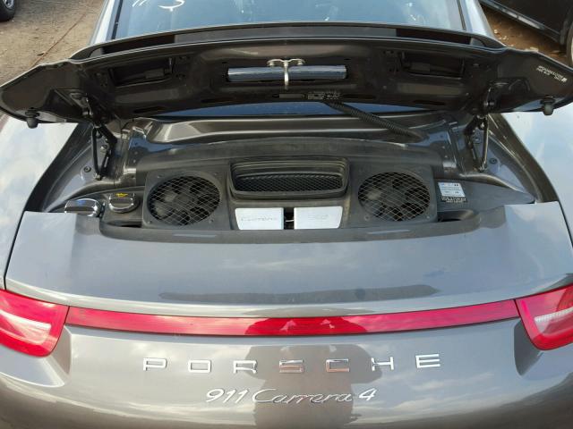 WP0AA2A9XES107059 - 2014 PORSCHE 911 CARRER GRAY photo 7