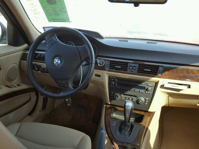 WBAPH77549NM47168 - 2009 BMW 328 I RED photo 9