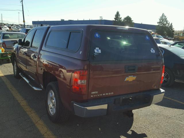 3GCEC23079G216117 - 2009 CHEVROLET SILVERADO RED photo 3