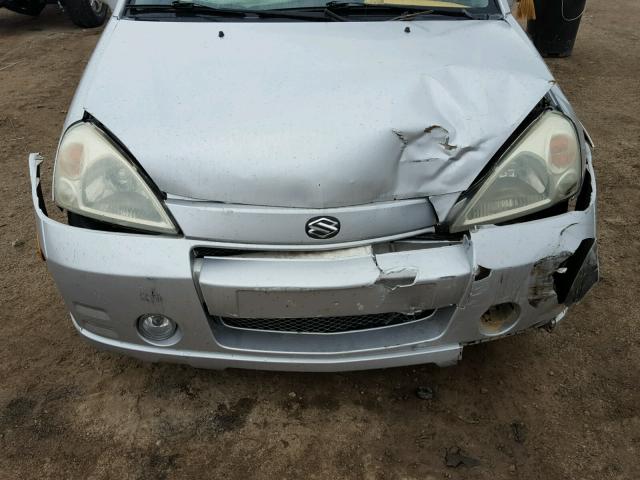 JS2RD41H935201058 - 2003 SUZUKI AERIO SX SILVER photo 7