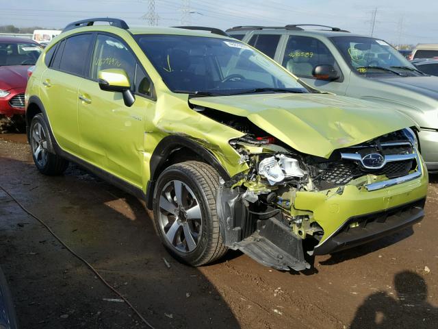 JF2GPBCC9EH335408 - 2014 SUBARU XV CROSSTR GREEN photo 1