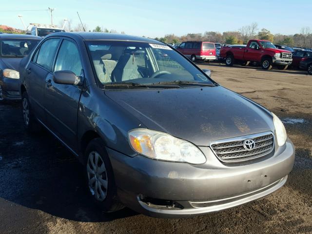 2T1BR32E85C557910 - 2005 TOYOTA COROLLA CE GRAY photo 1