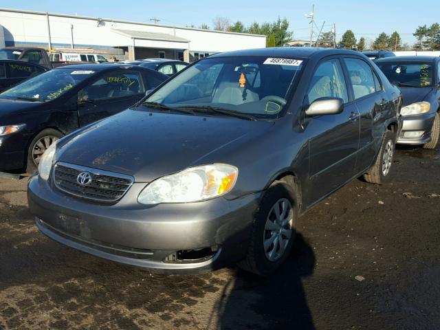 2T1BR32E85C557910 - 2005 TOYOTA COROLLA CE GRAY photo 2