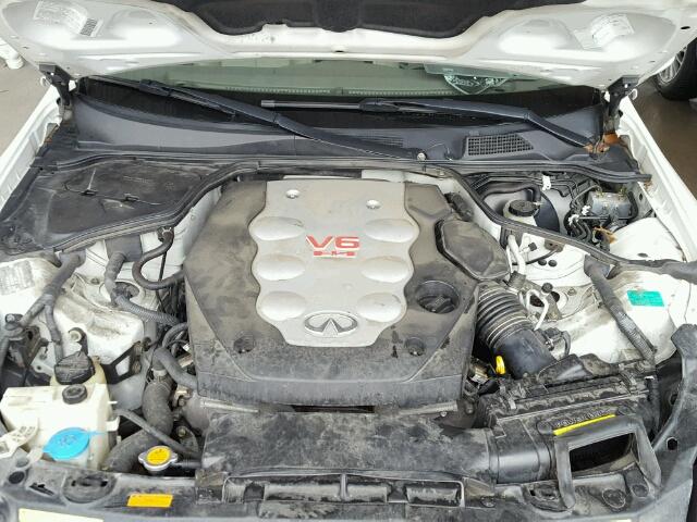 JNKCV54E45M421848 - 2005 INFINITI G35 WHITE photo 7