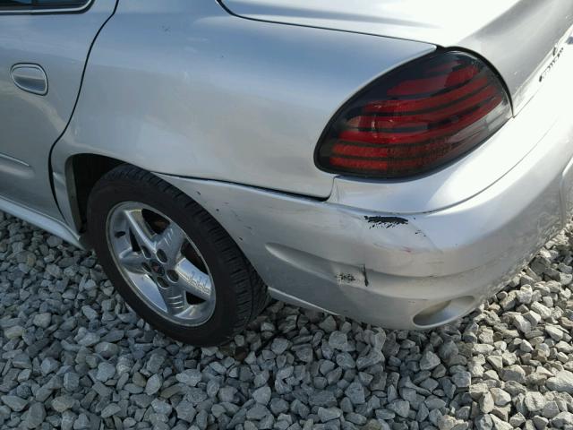 1G2NE52F34C241372 - 2004 PONTIAC GRAND AM S ვერცხლისფერი ფოტო 10