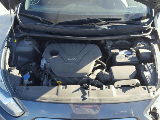 KMHCU4AE4DU393983 - 2013 HYUNDAI ACCENT GLS GRAY photo 7