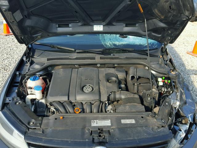 3VWDP7AJ3CM463536 - 2012 VOLKSWAGEN JETTA SE Boz foto 7