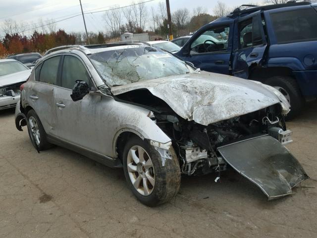 JN1AJ0HR0AM755036 - 2010 INFINITI EX35 SILVER photo 1