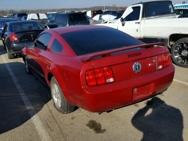 1ZVHT80N795104146 - 2009 FORD MUSTANG RED photo 3