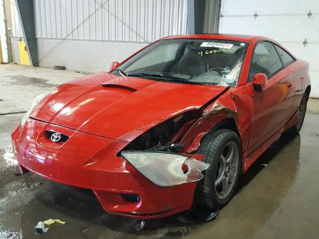 JTDDY32T710048180 - 2001 TOYOTA CELICA GT- RED photo 2