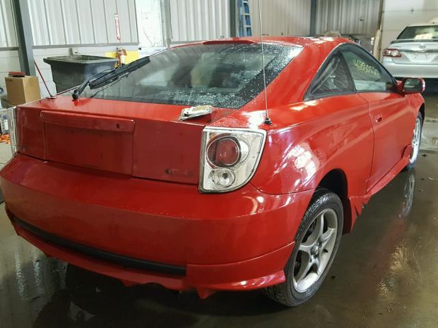 JTDDY32T710048180 - 2001 TOYOTA CELICA GT- RED photo 4