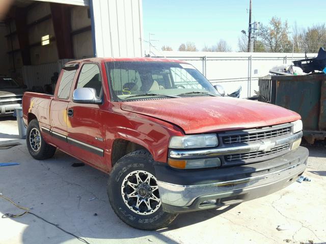 2GCEC19T721329852 - 2002 CHEVROLET SILVERADO RED photo 1