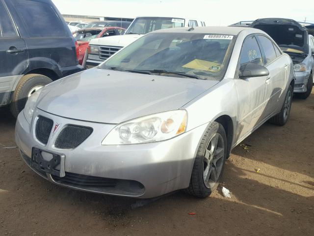 1G2ZG57B184208324 - 2008 PONTIAC G6 BASE SILVER photo 2