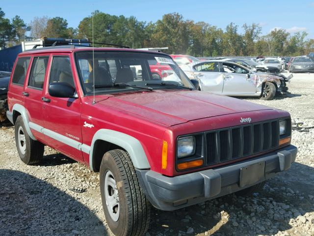 1J4FT68S7WL263310 - 1998 JEEP CHEROKEE S RED photo 1