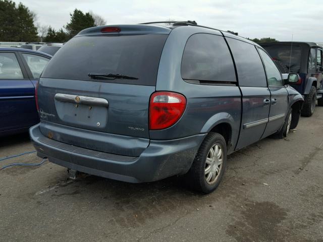 2A4GP54L86R812361 - 2006 CHRYSLER TOWN & COU TEAL photo 4