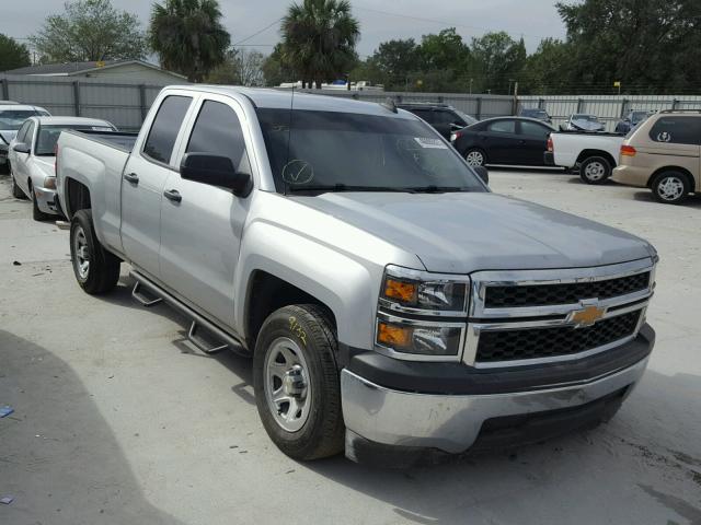 1GCRCPEC7FZ252214 - 2015 CHEVROLET SILVERADO SILVER photo 1