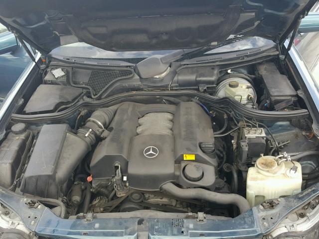 WDBJF65H2XA836285 - 1999 MERCEDES-BENZ E BLUE photo 7