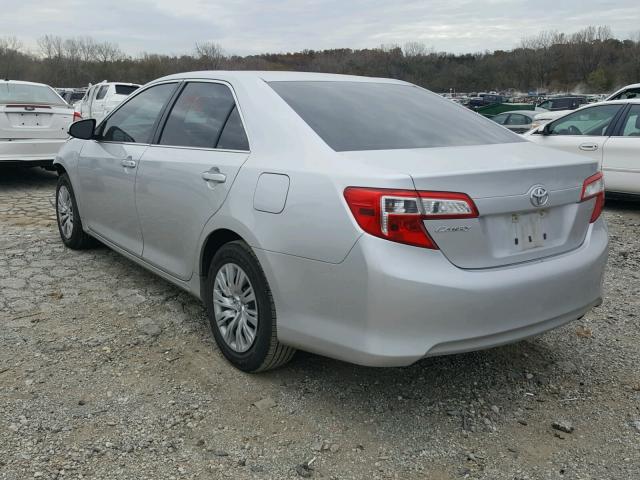 4T1BF1FK8CU021029 - 2012 TOYOTA CAMRY BASE SILVER photo 3